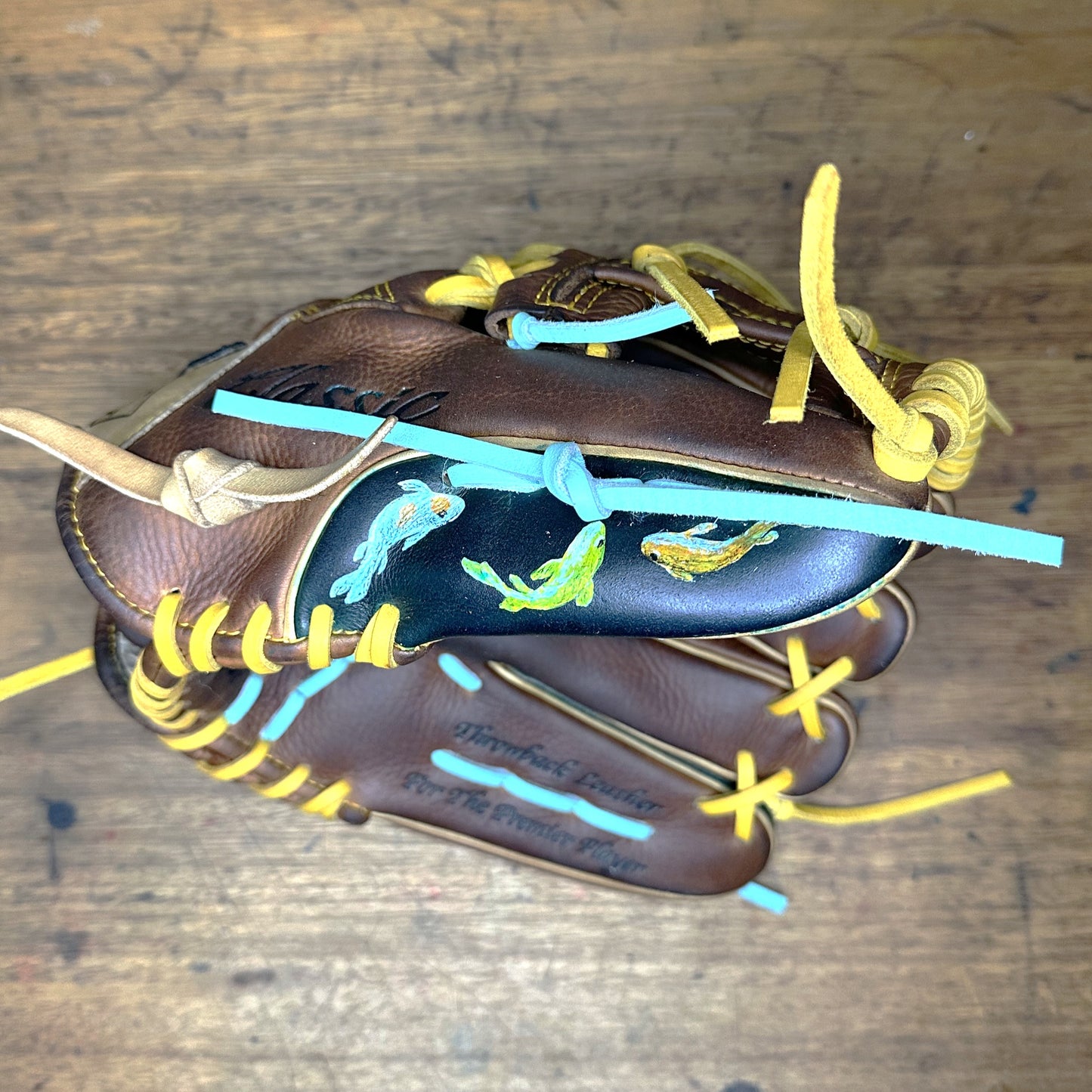 Custom Koi Mizuno Classic GCP 66S Infield Glove