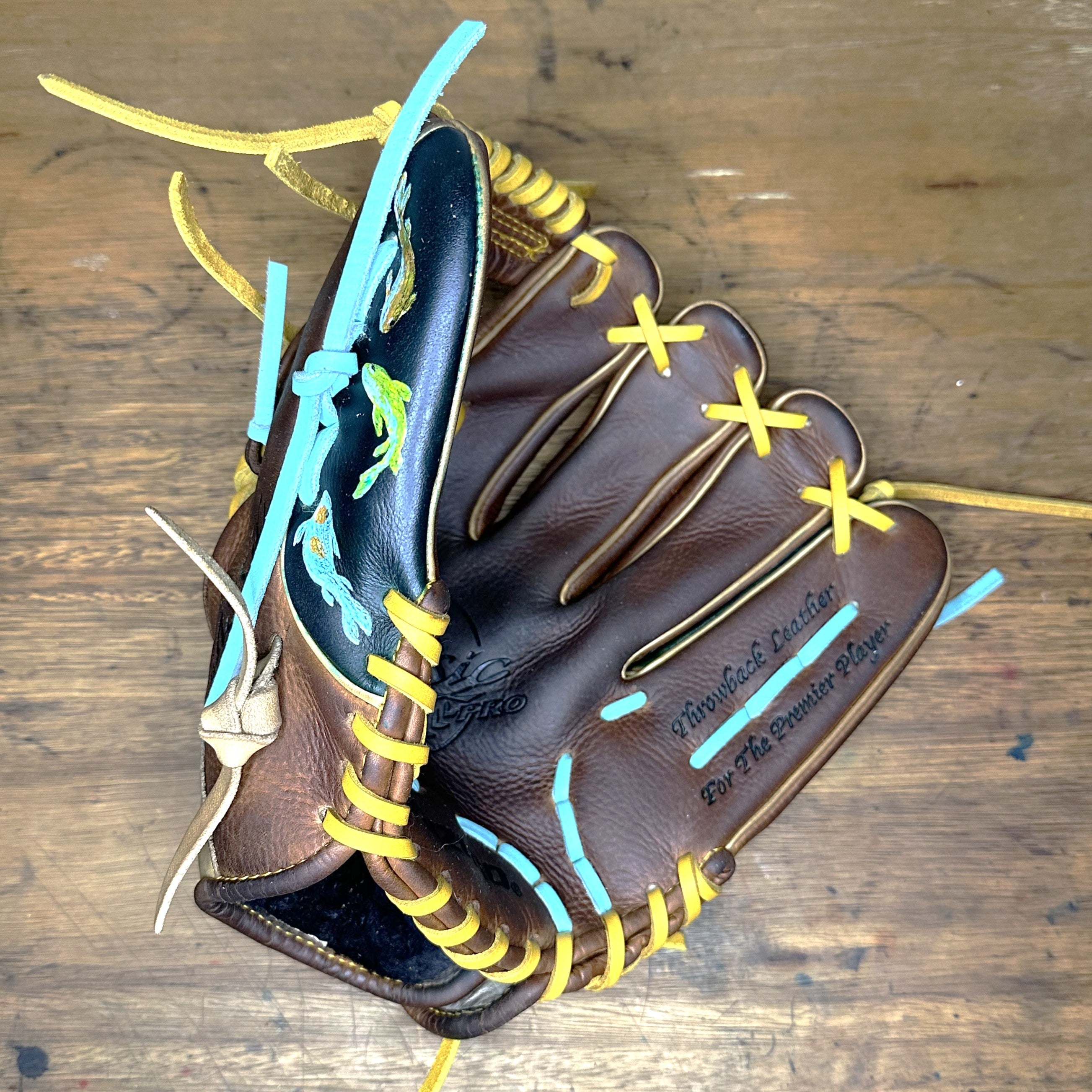 Custom Koi Mizuno Classic GCP 66S Infield Glove