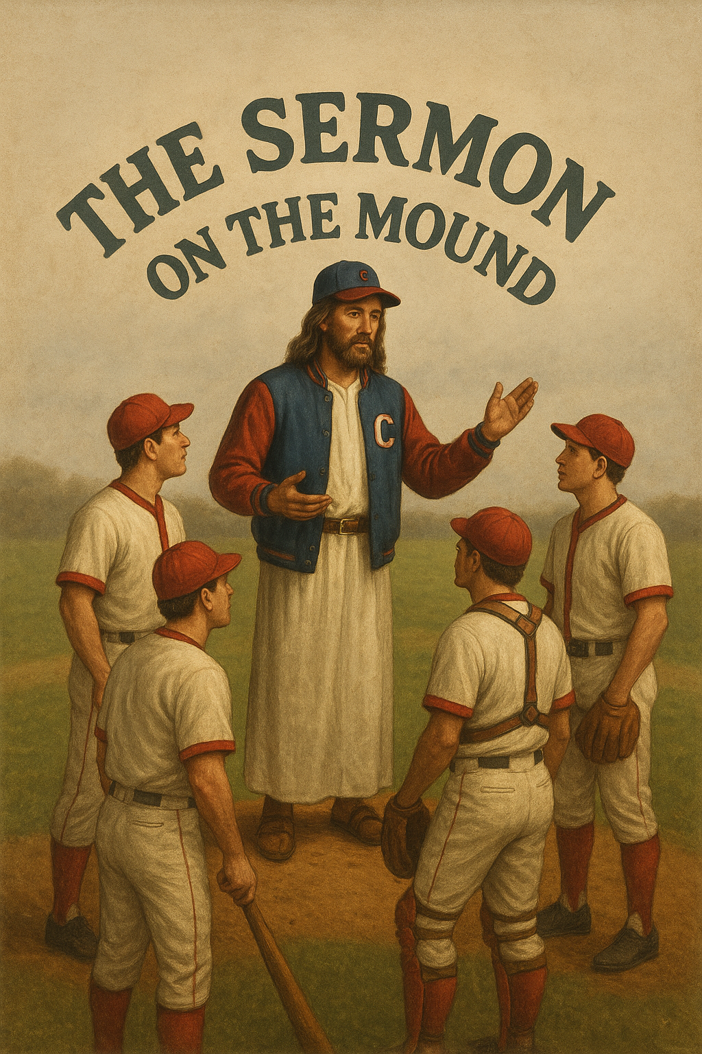 Sermon on the Mound – Oversized Heavyweight Sweatshirt