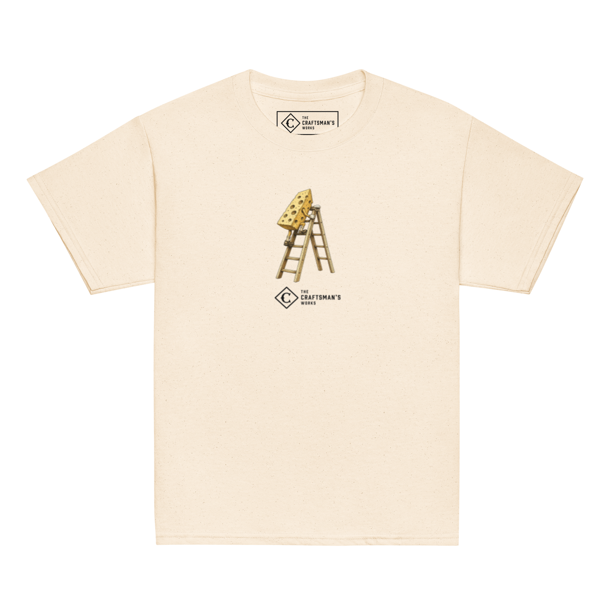 Youth High Cheese baseball shirt in natural from The Baseball Lexicon Collection