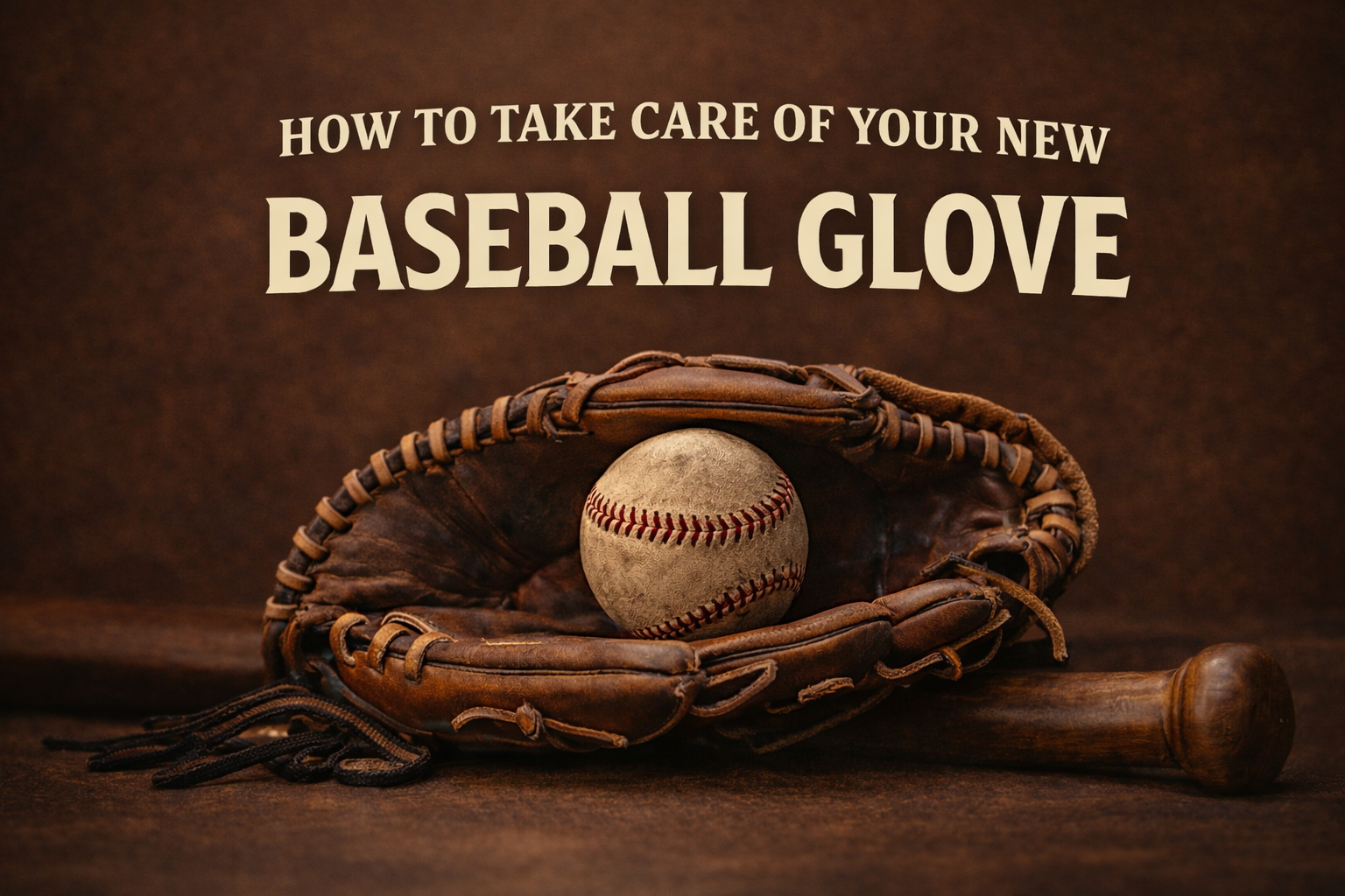 How to Take Care of Your New Baseball Glove