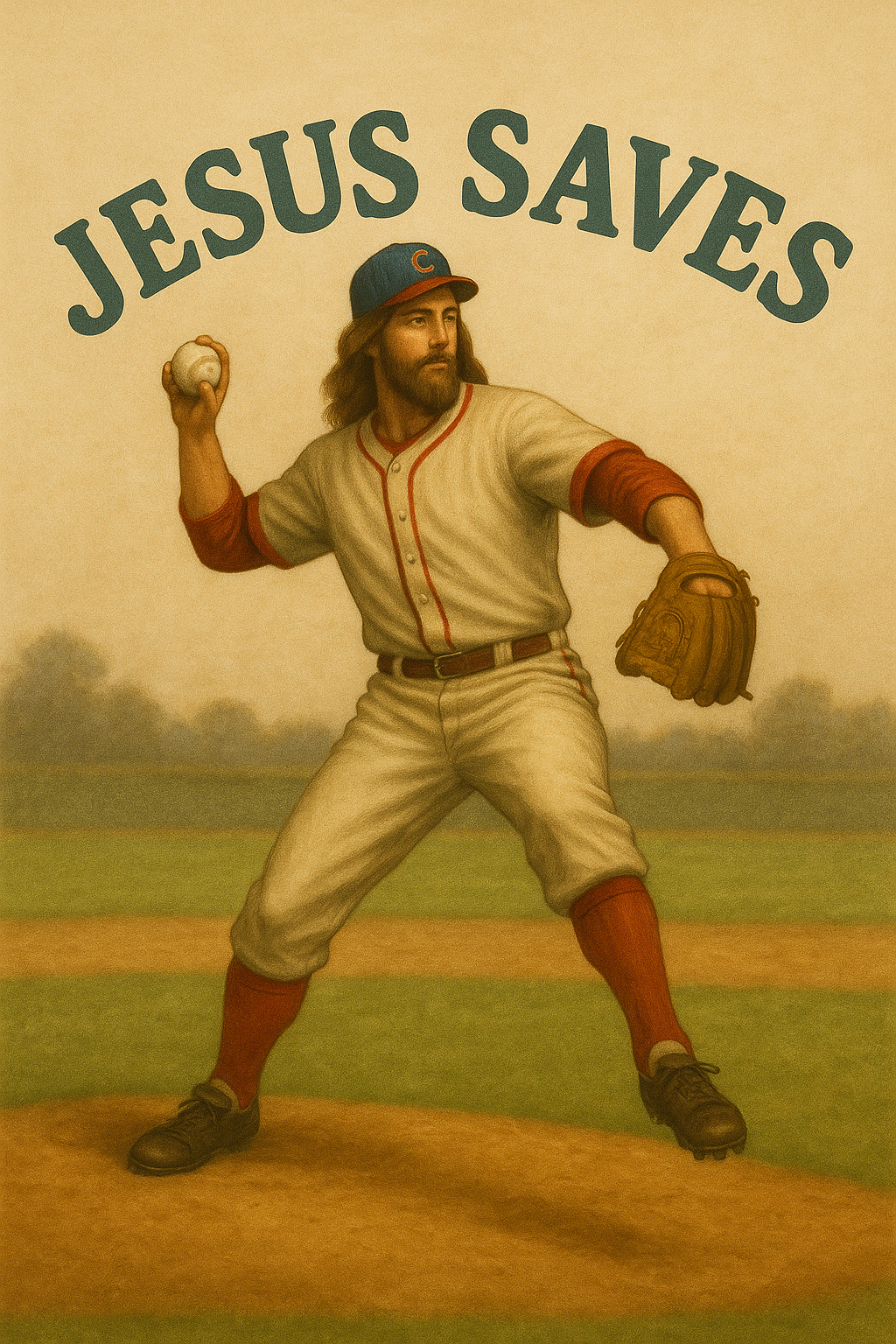 Jesus Saves - Oversized Heavyweight Sweatshirt