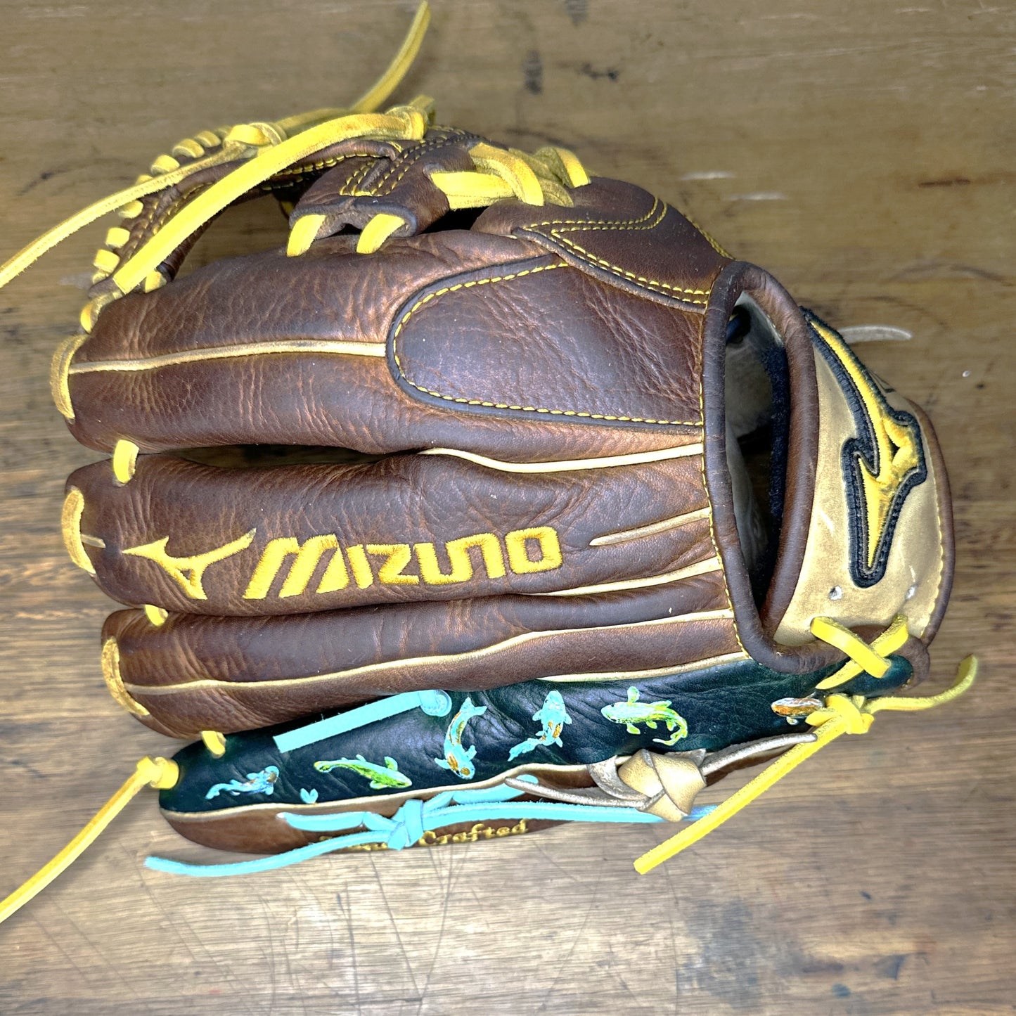 Custom Koi Mizuno Classic GCP 66S Infield Glove