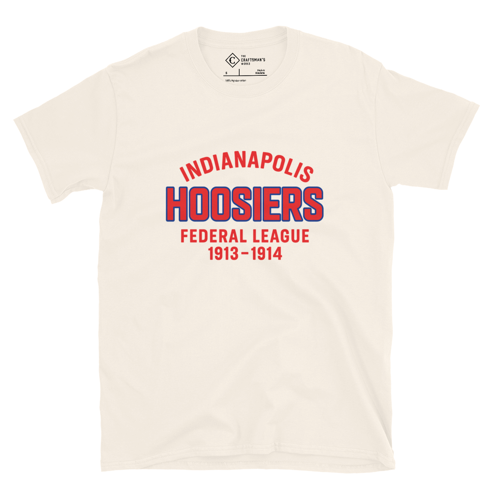 Indianapolis Hoosiers, Indianapolis Hoosiers shirt, federal league, federal league baseball, federal league shirt