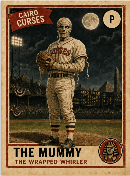 The Mummy Collectible Decal | Graveyard Greats