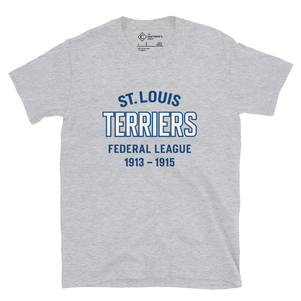 St. Louis Terriers, St. Louis Terriers shirt, St. Louis Terriers, T-shirt, Vintage  baseball shirt, Federal League Shirt, Federal League Baseball