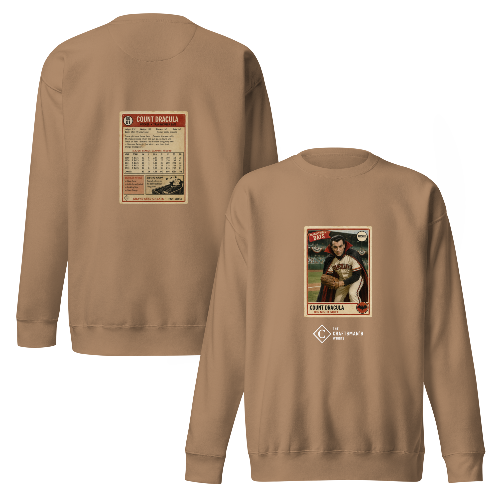 Count Dracula Sweatshirt | Graveyard Greats (2026)