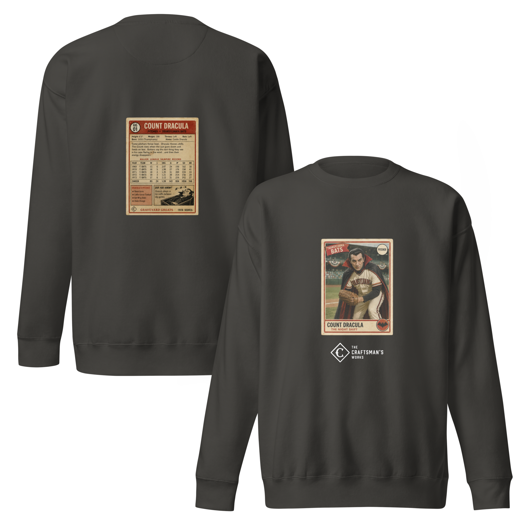 Count Dracula Sweatshirt | Graveyard Greats (2026)