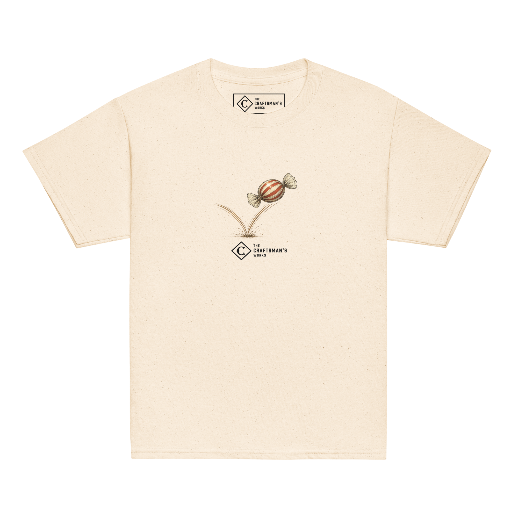 Youth Candy Hop baseball shirt in natural from The Baseball Lexicon Collection